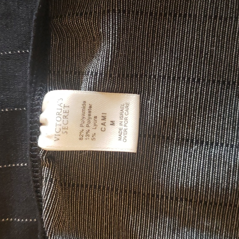 Black Pinstriped Cami by Victoria's Secret Beautiful Made ♥ 😍 - Picture 5 of 5